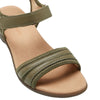 Hush Puppies Womens Amazing Sage Slip On Leather Slides Sandals