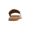 Hush Puppies Womens Paradise Slip On Leather Slides Champagne Sandals