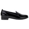 Hush Puppies Womens The Albert Flats Black Patent Work Office Shoes