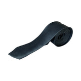 Mens Dark Grey 5cm Skinny  Plain Neck Tie