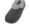 Womens Grosby Invisible Beatrice Grey Fur Slippers Slip On Ladies Shoes