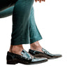 Julius Marlow Jax Black Patent Slip On Formal Dress Leather Shoes