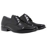Julius Marlow Mens Knock Black Formal Dress Casual Leather Lace Up Shoes