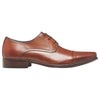 Julius Marlow Mens Knock Cognac Formal Dress Leather Lace Up Shoes
