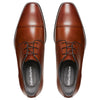 Julius Marlow Mens Knock Cognac Formal Dress Leather Lace Up Shoes