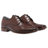 Julius Marlow Mens Knock Mocha Formal Dress Casual Leather Lace Up Shoes