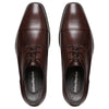 Julius Marlow Mens Knock Mocha Formal Dress Casual Leather Lace Up Shoes