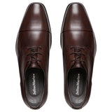 Julius Marlow Mens Knock Mocha Formal Dress Casual Leather Lace Up Shoes