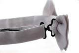 White Boys Junior Cotton Vest Adjustable Waistcoast & Matching Bow Tie Set