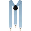 Boys Adjustable Light Blue 65Cms Suspenders