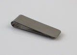 Mens Silver 1.5cms Wide Solid Money Clip