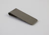 Mens Silver 2cms Wide Solid Money Clip