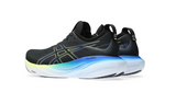 Mens Asics Gel-Nimbus 25 Black/Glow Yellow Athletic Running Shoes