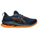 Mens Asics Gel-Kinsei Max French Blue/ Bright Orange Athletic Running Shoes