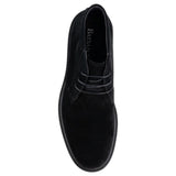 Mens Batsanis Bowry Black Nubuck Lace Up Work Formal Shoes