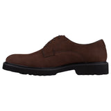 Mens Batsanis Bowry Brown Nubuck Lace Up Work Formal Shoes