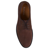 Mens Batsanis Bowry Brown Nubuck Lace Up Work Formal Shoes