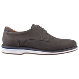 Mens Batsanis Colter Dark Grey Nubuck Lace Up Work Formal Shoes