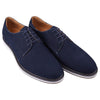 Mens Batsanis Colter Navy Nubuck Lace Up Work Formal Shoes