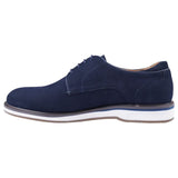 Mens Batsanis Colter Navy Nubuck Lace Up Work Formal Shoes