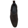 Mens Batsanis Jason Grey Suede Slip On Work Formal Boots