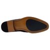 Mens Batsanis Jason Grey Suede Slip On Work Formal Boots