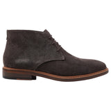 Mens Batsanis Maison Grey Suede Lace Up Work Formal Boots