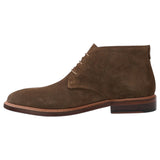 Mens Batsanis Maison Khaki Suede Lace Up Work Formal Boots