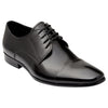 Mens Batsanis Steven Black Leather Lace Up Work Formal Shoes