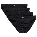 Mens Bonds Action Hipster Brief Jocks 4 Pairs Underwear Black Undies