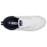 Mens Dunlop Classic Canvas Volleys Sneakers Casual White Navy Shoes