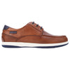 Mens Hush Puppies Dusty Dark Tan Leather Casual Everyday Shoes