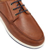 Mens Hush Puppies Dusty Dark Tan Leather Casual Everyday Shoes