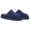 Mens Hush Puppies Loch Slippers Warm Winter Slip On Navy Suede Shoes