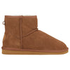 Mens Hush Puppies Lorry Slippers Warm Winter Slip On Chestnut Suede Shoes