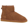 Mens Hush Puppies Lorry Slippers Warm Winter Slip On Chestnut Suede Shoes