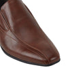 Mens Jm Julius Marlow Orlando Mocha Work Slip On Formal Dress Shoes