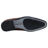 Mens Julius Marlow Bernie Coffee Brown Leather Slip On Work Shoes
