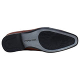 Mens Julius Marlow Bernie Coffee Brown Leather Slip On Work Shoes