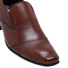 Mens Julius Marlow Bernie Coffee Brown Leather Slip On Work Shoes