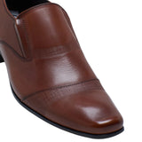 Mens Julius Marlow Bernie Coffee Brown Leather Slip On Work Shoes