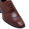 Mens Julius Marlow Borris Coffee Brown Leather Lace Up Dress Work Formal Shoes