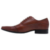 Mens Julius Marlow Borris Coffee Brown Leather Lace Up Dress Work Formal Shoes