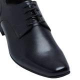 Mens Julius Marlow Grand Black Leather Lace Up Work Dress Formal Shoes