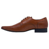 Mens Julius Marlow Grand Tan Leather Lace Up Work Dress Formal Shoes