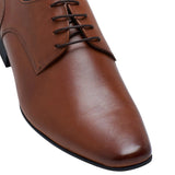 Mens Julius Marlow Grand Tan Leather Lace Up Work Dress Formal Shoes