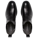 Mens Julius Marlow Harry Black Leather Boots Pull On Leather Shoes