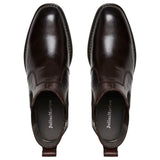 Mens Julius Marlow Harry Brown Oily Leather Boots Pull On Leather Shoes