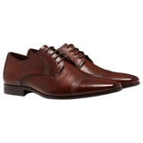 Mens Julius Marlow Jaded Work Leather Brown Lace Up Dress Shoes