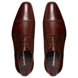 Mens Julius Marlow Jaded Work Leather Brown Lace Up Dress Shoes